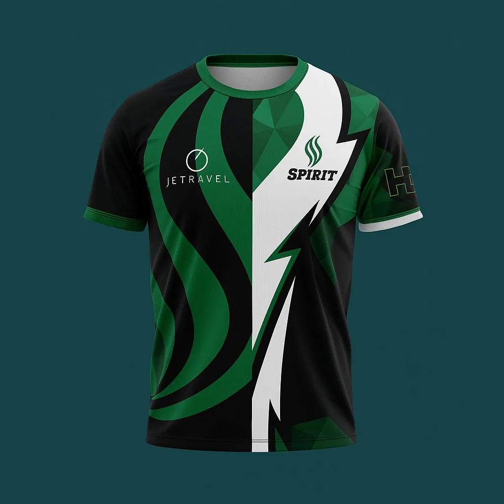 Itt vannak! Megérkeztek a Spirit Esports vadonatúj mezei